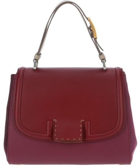 Fendi Shoulder Bag in Purple (bordeaux) - Lyst