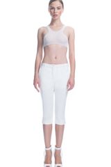 Missoni Cropped Stretch Cotton Pants