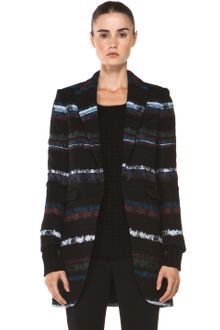 Rag & Bone Smoking Coat in Black - Lyst