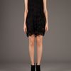 Red Valentino Ebellished Dress in Black - Lyst