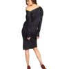 Vivienne Westwood Anglomania New Drape Dress in Black (o) - Lyst