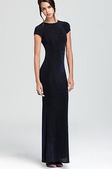 Alice + Olivia Dress Lanie Open Back Maxi - Lyst