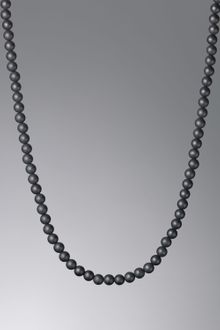 David Yurman 6mm Black Onyx Spiritual Bead Necklace 22 - Lyst