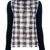 Dolce & Gabbana Roll Neck Tartan Sweater in Black - Lyst