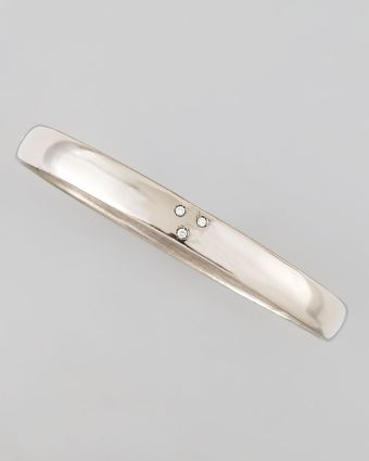 Dominique Cohen Noir Diamonddetailed Bangle - Lyst