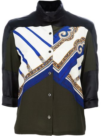 Dries Van Noten Pattern Blouse - Lyst