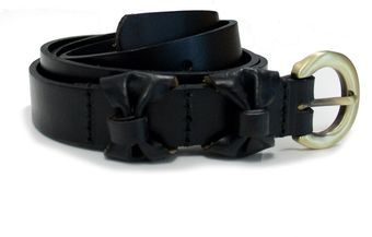 Ollie & Nic Freya Double Bow Detail Belt - Lyst