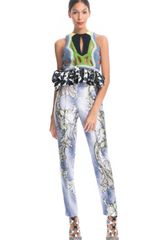 Peter Pilotto Lime Elena Top
