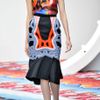 Peter Pilotto Red Elena Skirt in Red (red multi) - Lyst