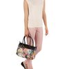 Ted Baker Souari Floral Printed Bowler Bag in Floral (black) - Lyst