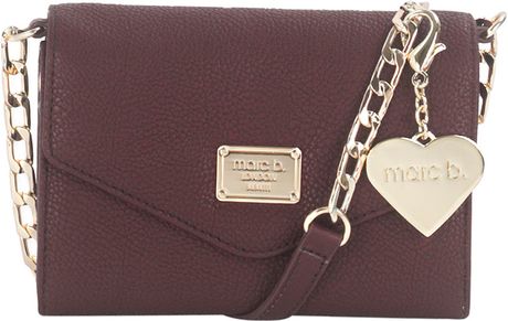 Topshop The Paige Bag By Marc B in Brown (maroon) - Lyst