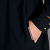 Victoria Beckham Belted Coat in Black - Lyst
