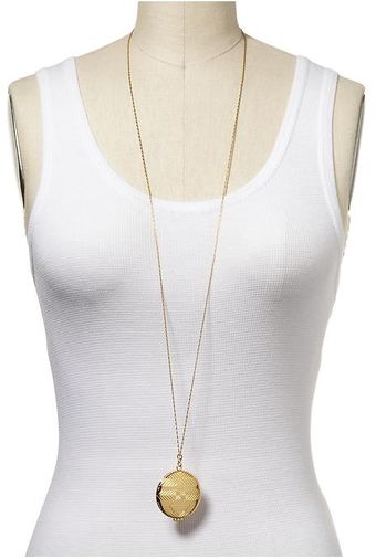 House Of Harlow Medallion Locket Pendant - Lyst