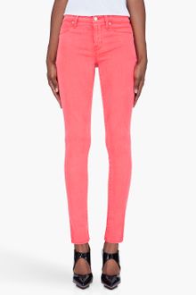 Marc By Marc Jacobs Skinny Coral Stick Jeans - Lyst