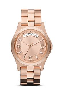 Marc By Marc Jacobs Baby Dave Round Watch 40mm - Lyst