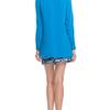 Matthew Williamson Silk Crepe Nehru Shirt in Blue - Lyst