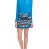 Matthew Williamson Silk Crepe Nehru Shirt in Blue - Lyst