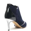 Nicholas Kirkwood Suede Kitten Heel Bootie in Blue (navy) - Lyst