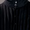 Alexander Mcqueen Sheer Pleat Dress in Black - Lyst