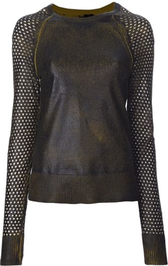 Edun Long Sleeve Sweater - Lyst