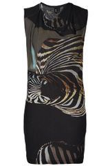 Edun Zebra Print Dress