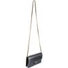 Fendi Python Mini Clutch with Chain Strap in Black (gold) - Lyst