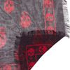 Alexander Mcqueen Skullprint Modal and Cashmereblend Scarf in Purple - Lyst
