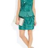 Antonio Berardi Pailetteembellished Crepe Mini Skirt in Green (sea) - Lyst
