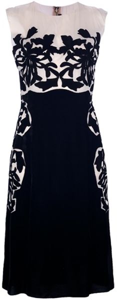 Bottega Veneta Sleeveless Flared Dress - Lyst