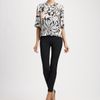 Emilio Pucci Printed Silk Top in Floral (begonia) - Lyst