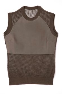 Ferragamo Ss Fossil Sleeveless Knit - Lyst