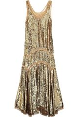 Michael Kors Sequined Midi Dress