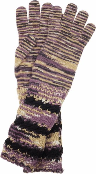 Missoni Cashmereblend Gloves in Multicolor (multicolored) - Lyst
