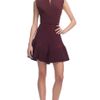 Mugler Ss Cramoisi Crepe Papier Structured Top in Red (cramoisi) - Lyst