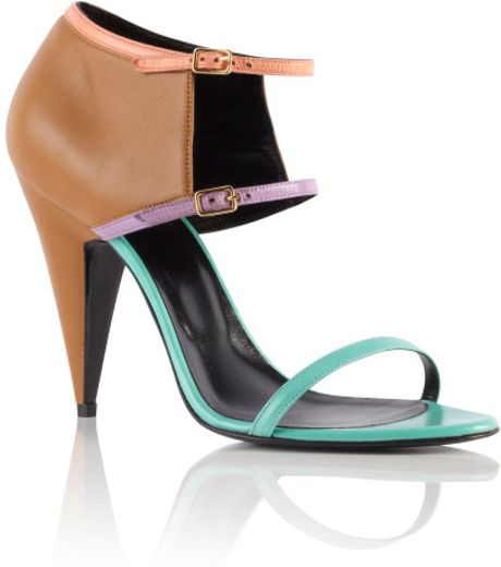 Pierre Hardy Ss Sharplines Sandal in Multicolor (multi natural) - Lyst