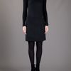 Victoria Beckham Rear Zip Dress in Black - Lyst