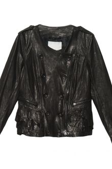 3.1 Phillip Lim Motorcycle Leather Jacket - Lyst