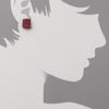Marc By Marc Jacobs Faceted Stone Stud Earrings in Red (chianti) - Lyst
