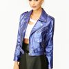 Nasty Gal Moondust Moto Jacket in Purple - Lyst
