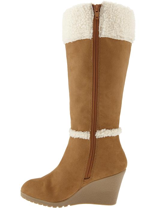 old navy knee high boots