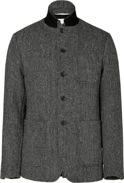Rag & Bone Grey St Regis Wool Jacket in Gray for Men (grey) - Lyst