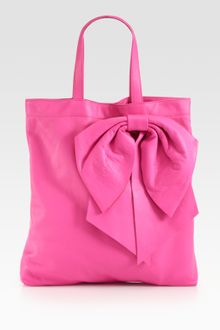 RED Valentino Bow Tote - Lyst