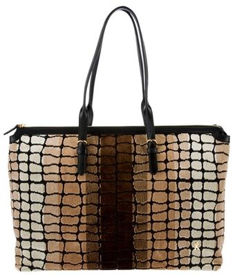 Roberta Di Camerino Twotone Tote - Lyst