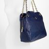 Tory Burch Megan Satchel in Blue (parisian blue) - Lyst