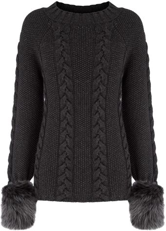 Bastyan Clarity Cable Knit Jumper - Lyst