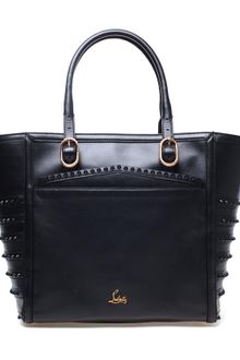 Christian Louboutin Farida Spiked Leather Tote - Lyst