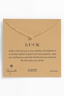 Dogeared Whispers Luck Pendant Necklace - Lyst