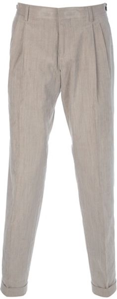 Dolce & Gabbana Straight Leg Trouser - Lyst