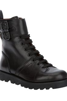 Marc By Marc Jacobs Corrugated Combat Boot - Lyst