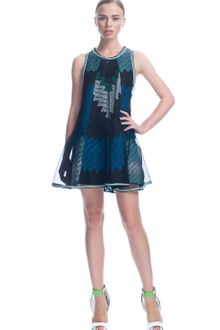 Missoni Ss Diagonal Patchwork Lurex Dress - Lyst